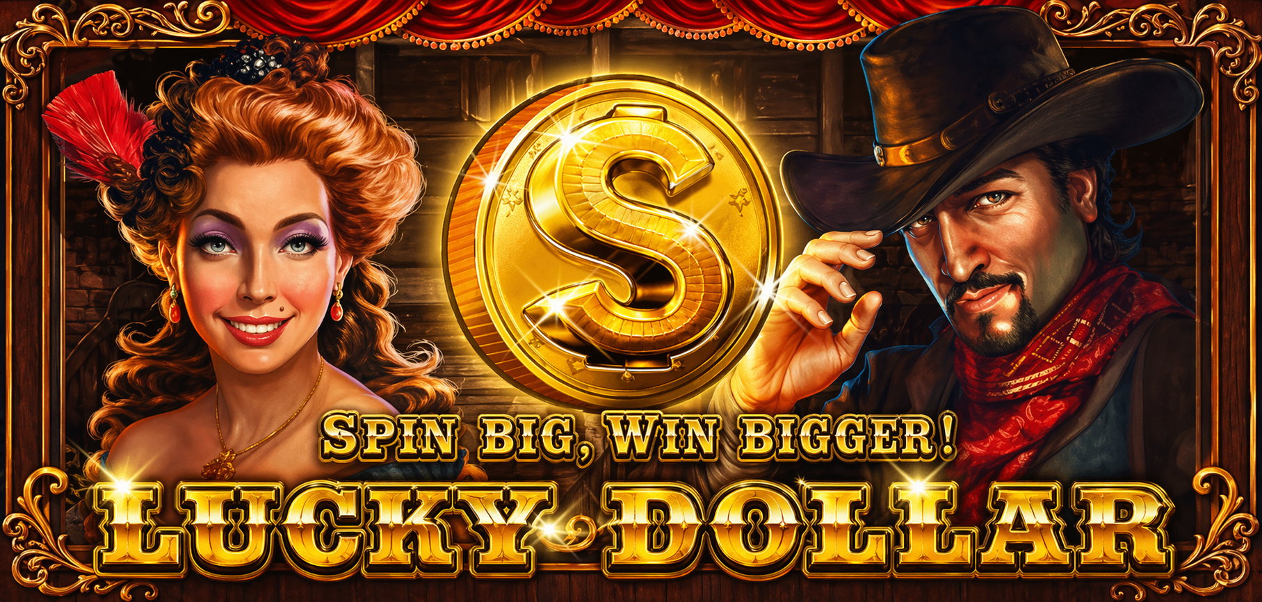 Lucky Dollar — Hero-Banner auf Spins of Glory Casino