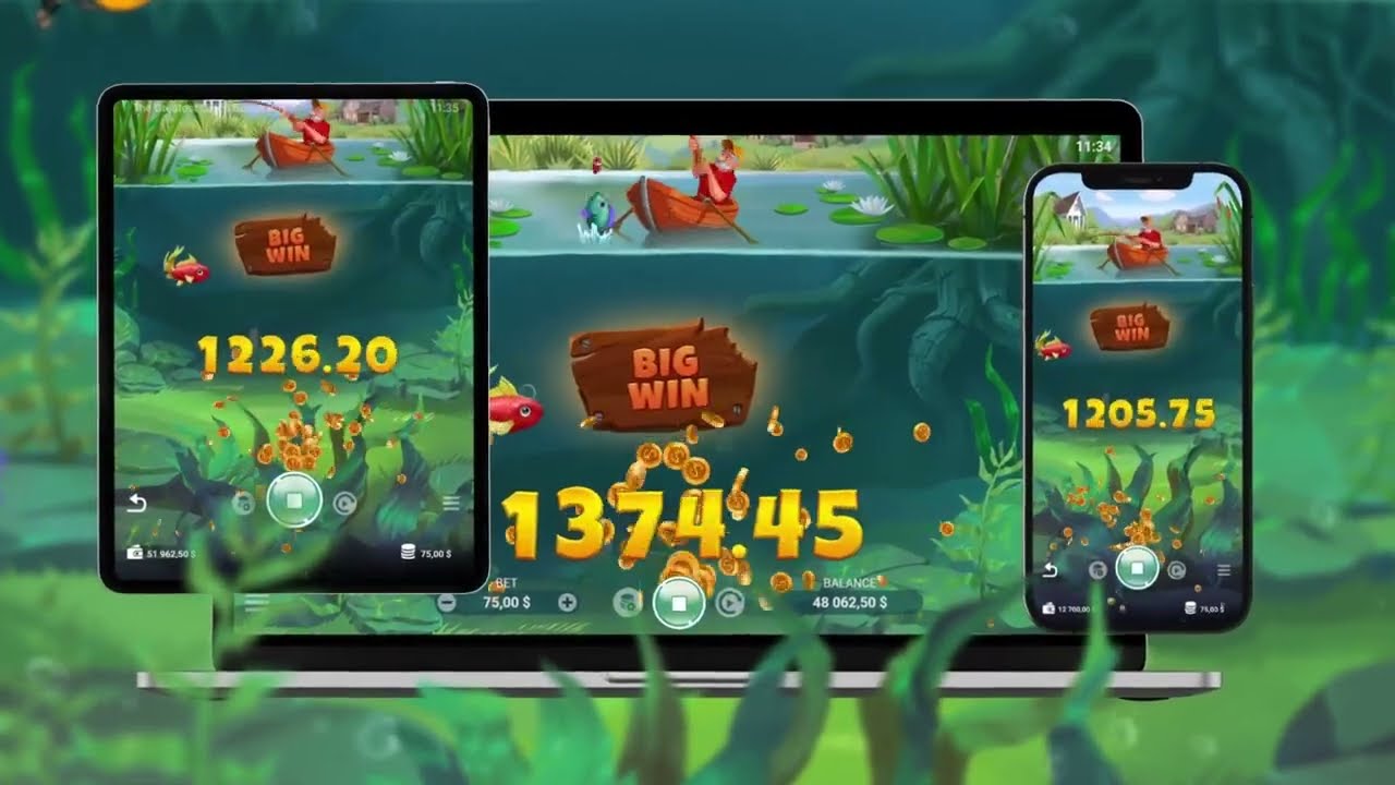 The Greatest Catch Slot — Hero-Banner auf Spins of Glory Casino