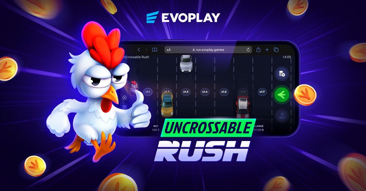 Uncrossable Rush — Hero-Banner auf Spins of Glory Casino